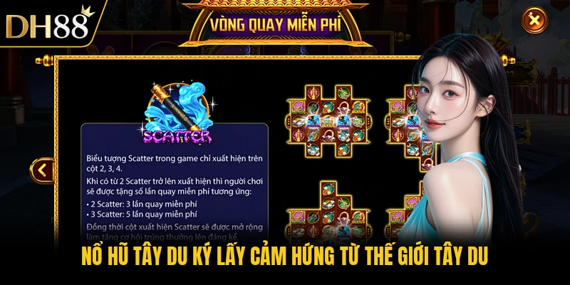 Nổ Hũ Tây Du Ký lấy cảm hứng từ thế giới Tây Du