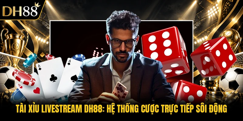 Tài Xỉu Livestream DH88: Hệ Thống Cược Trực Tiếp Sôi Động