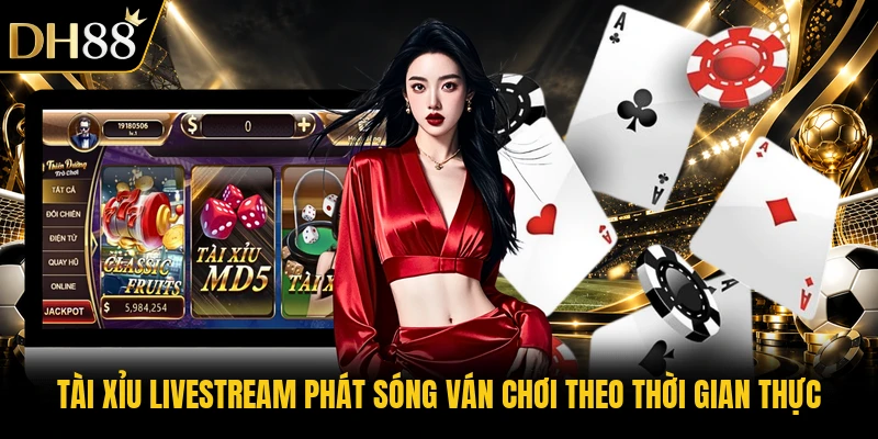 Tài Xỉu Livestream phát sóng ván chơi theo thời gian thực