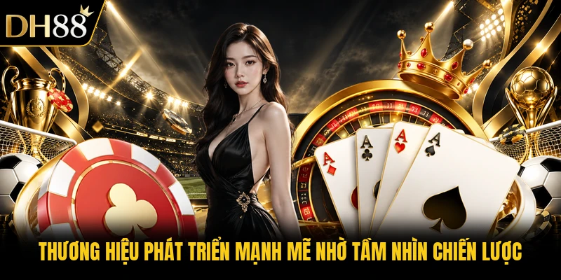 Thương hiệu phát triển mạnh mẽ nhờ tầm nhìn chiến lược